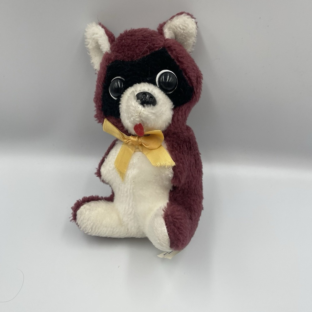 Vintage 1980's Purple Plush Wonder Toys Co Inc Made‎ In Korea